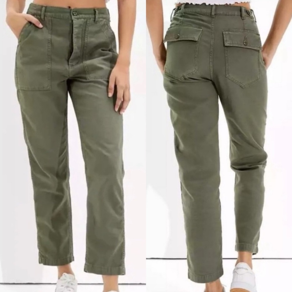 American Eagle Tall High Rise Utility Pants